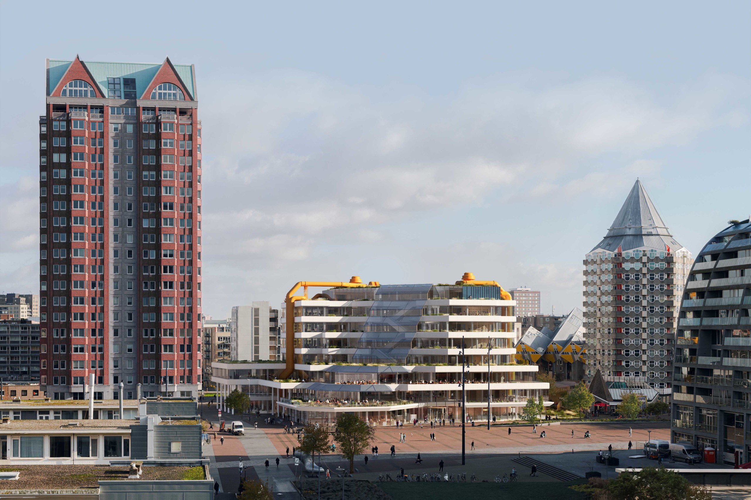 Winnend ontwerp Nieuwe Centrale Bibliotheek Rotterdam